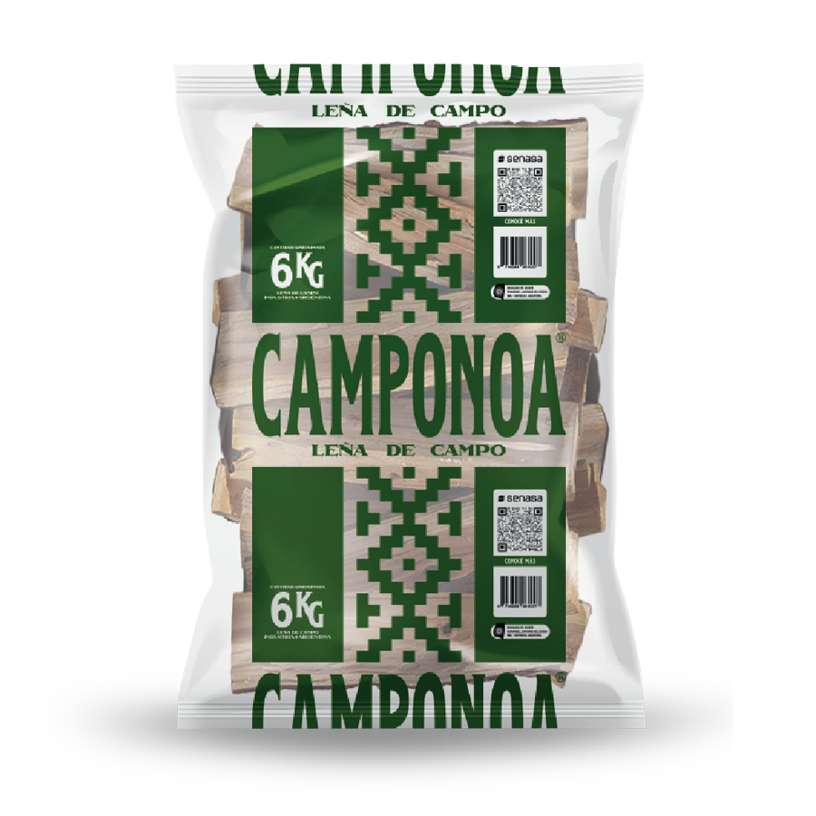 Leña de Quebracho Blanco 6 kgs.